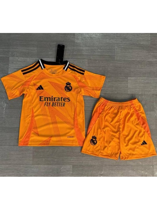 Camiseta Real M adrid 2ª Equipación 24/25 Niño