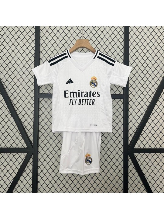 Camiseta Real M adrid 1ª Equipación 24/25 Niño