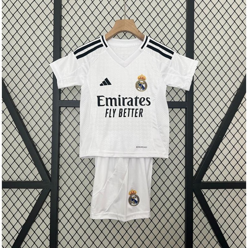 Camiseta Real M adrid 1ª Equipación 24/25 Niño