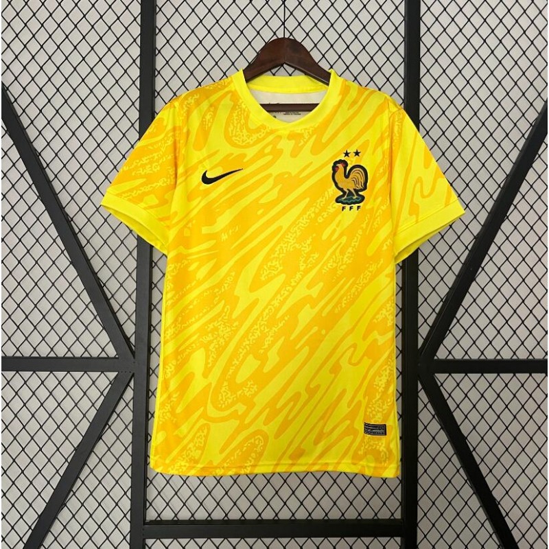 Camiseta Portero Francia Amarillo 2024