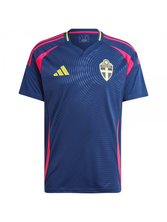 Camiseta Suecia Segunda Equipación 2024