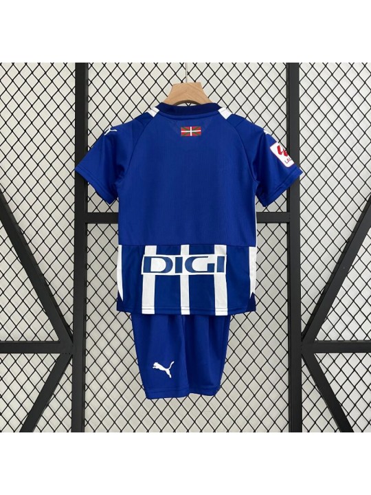 Camiseta Deportivo Alavés Primera Equipación 23/24 Niño