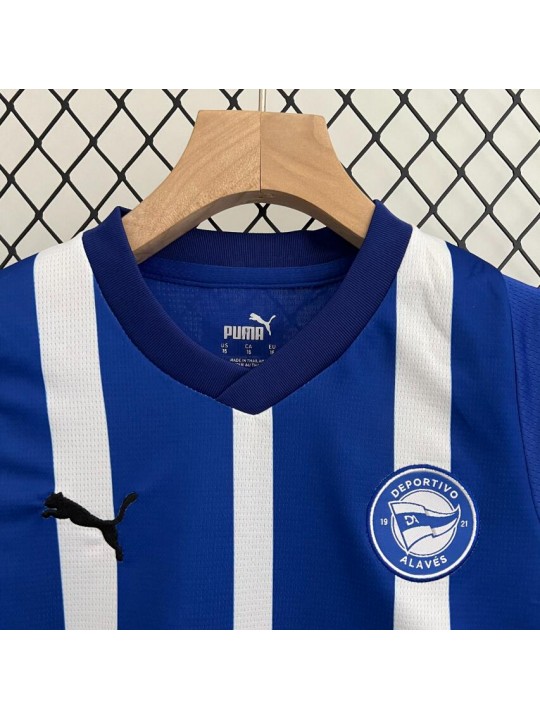 Camiseta Deportivo Alavés Primera Equipación 23/24 Niño