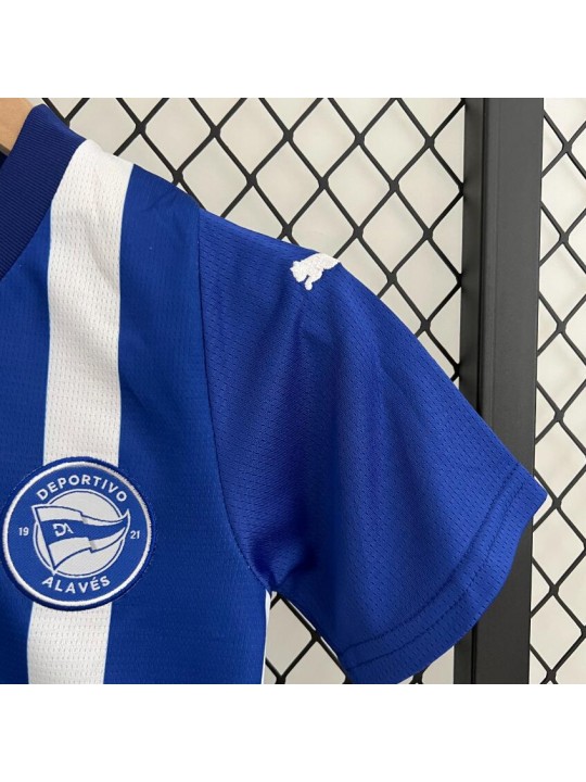 Camiseta Deportivo Alavés Primera Equipación 23/24 Niño