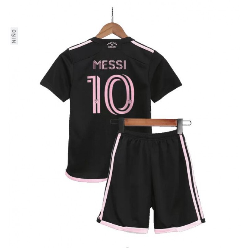 Camiseta MESSI #10 Inter Miami CF Segunda Equipación 23/24 Niño