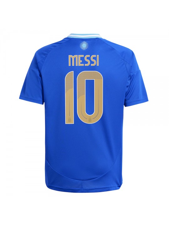 Camiseta Argentina 2ª Equipación 2024 Niño MESSI #10