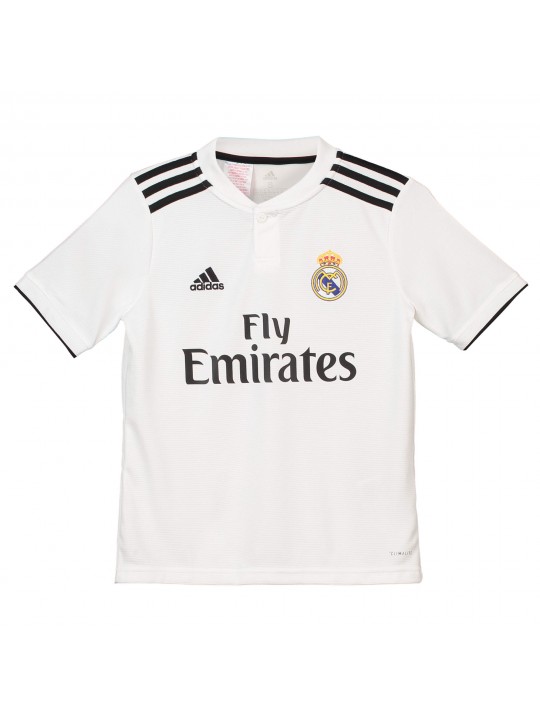 1ª equipación del Real Madrid 2018-19 para niños