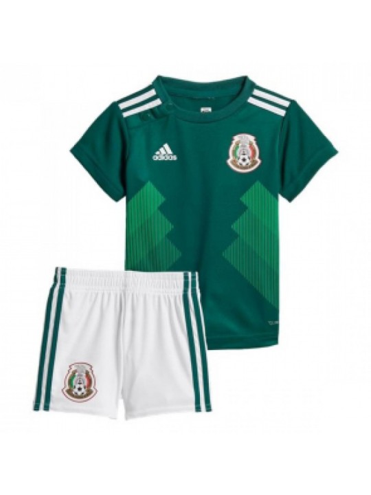 Camiseta México 1ª Equipación 2018 Niños